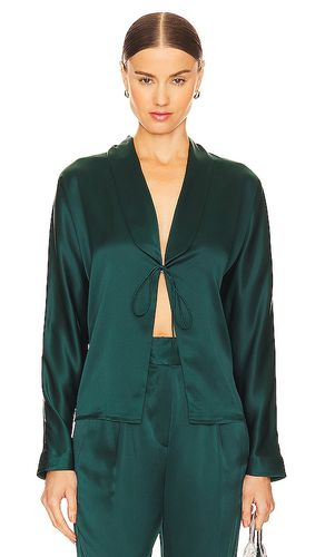 Shawl Collar Blouse in Dark Green. - size 4 (also in 6) - The Sei - Modalova