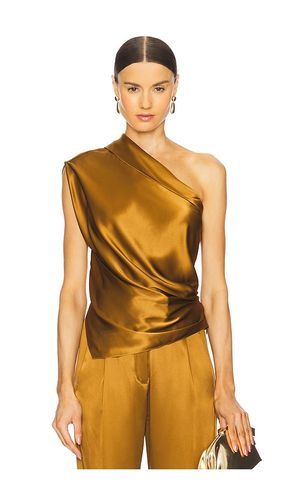 Asymmetrical Lapel Top in Rust. - size 0 (also in 6) - The Sei - Modalova