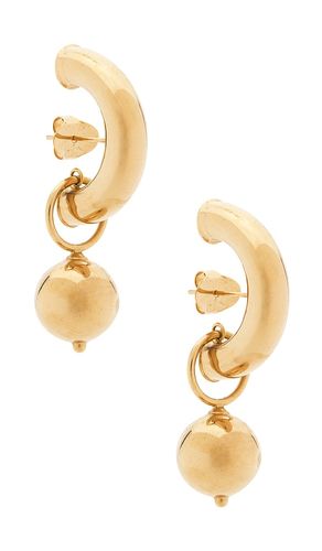 Pendientes largos solaris en color oro metálico talla all - TPO - Modalova