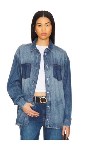 Charlotte Oversized Denim Shirt in Blue. - size L (also in M, S, XS) - Triarchy - Modalova