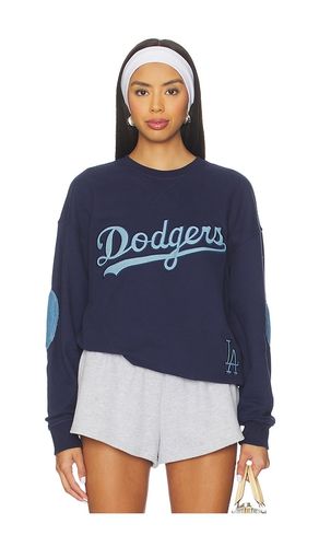 X REVOLVE Dodgers Denim Logo Sweater in . - size S (also in XS) - Terez - Modalova