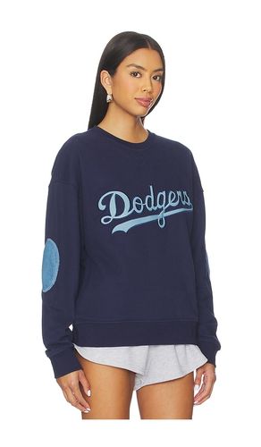 X REVOLVE Dodgers Denim Logo Sweater in . - size S (also in XS) - Terez - Modalova