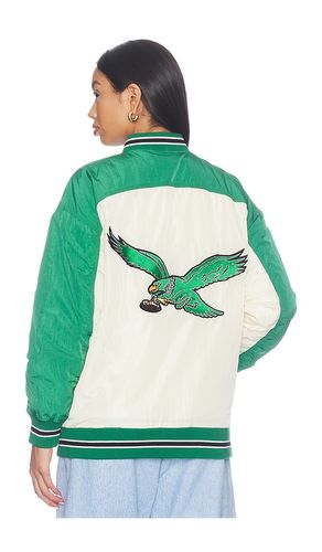 Philadelphia Eagles Bomber Jacket in Green. - size L (also in M, S) - Terez - Modalova