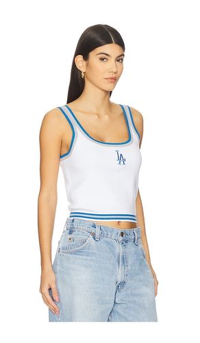 X REVOLVE Dodgers Crop Knit Tank Top in . Size L. Also in XL - Terez - Modalova
