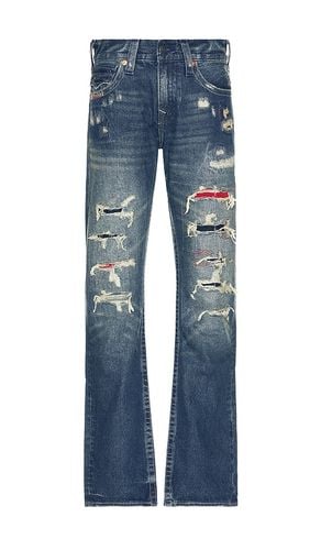 Ripped ricky flap jeans en color denim-dark talla 32 en - Denim-Dark. Talla 32 (también en 34) - True Religion - Modalova