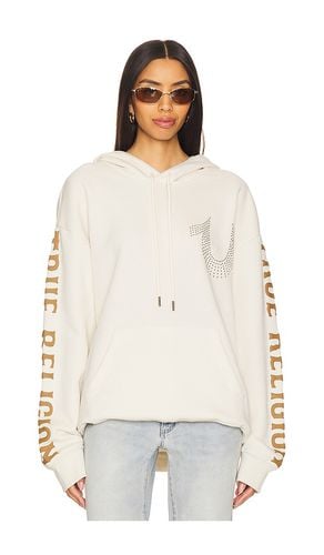 Relaxed Studded Pullover Hoodie in . Size M, S, XL/1X - True Religion - Modalova