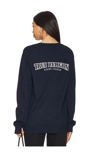 Crewneck Sweater in Navy. - size L (also in M) - True Religion - Modalova