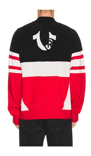 Racing Raglan Zip Sweater in . Size M. Also in XL/1X - True Religion - Modalova