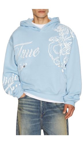 Tiger Script Boxy Hoodie in . Taglia L. Also in M, S - True Religion - Modalova