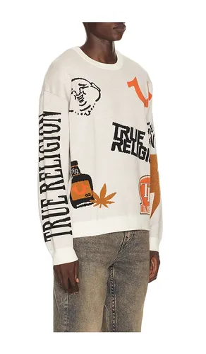 Multi Logo Sweater in . Size M. Also in S - True Religion - Modalova