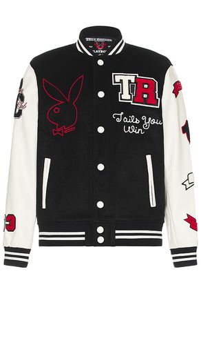 X Playboy Good Bunny Varsity Jacket in ,. Size M, S, XL/1X - True Religion - Modalova