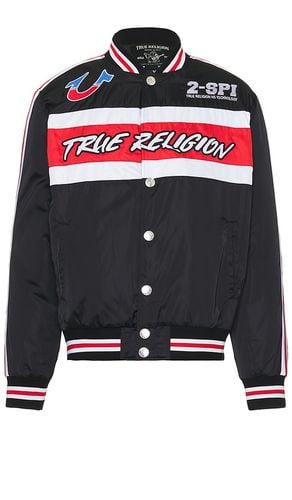 Racing Bomber Jacket in Black. - size M (also in S) - True Religion - Modalova