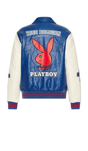 X Playboy PU Bomber Jacket in . Taglia M - True Religion - Modalova