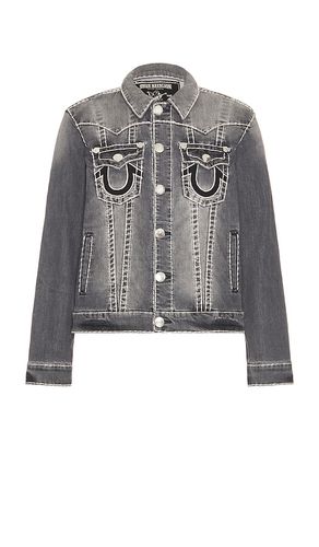 Super T Jimmy Jacket in Grey. - size L (also in M, S, XL/1X) - True Religion - Modalova