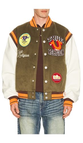 Garden Logo Retro Varsity Jacket in . Taglia L. Also in M, XL/1X - True Religion - Modalova