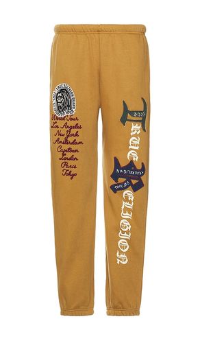 Patch Embro Jogger in Tan. - size M (also in S, XL/1X) - True Religion - Modalova