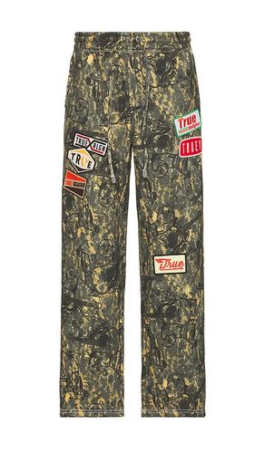 Big T Camo Baggy Sweatpant in Green. - size L (also in M, S, XL/1X) - True Religion - Modalova