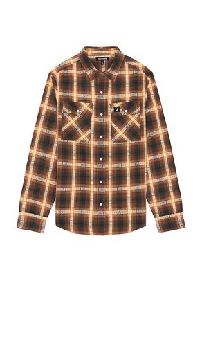 Jacquard Workwear Shirt in Brown. - size L (also in M, S, XL/1X) - True Religion - Modalova