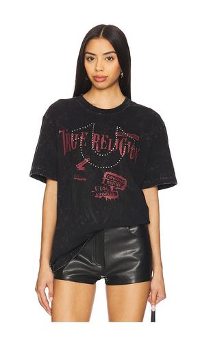 Studded True Wing Tee in Black. - size M (also in S, XL/1X, XXL/2X) - True Religion - Modalova