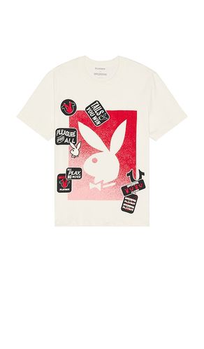 X Playboy Patch Bunny Tee in Nude. - size L (also in XL/1X) - True Religion - Modalova