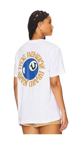 Short Sleeve Puff Ball Tee in White. - size L (also in M, S, XL/1X, XXL/2X) - True Religion - Modalova