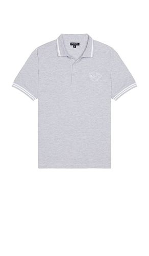 Short Sleeve Big T Horseshoe Polo in Grey. - size L (also in M, S, XL/1X) - True Religion - Modalova