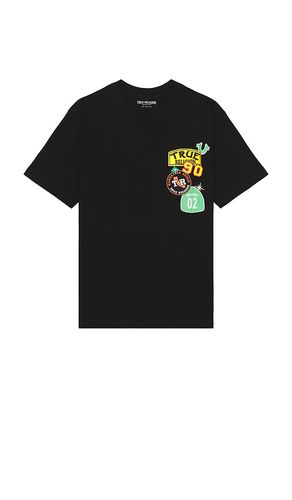 Short Sleeve Freeway Patch Tee in Black. - size L (also in M, S, XL/1X) - True Religion - Modalova