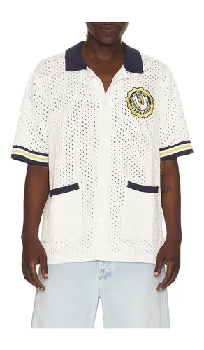 Horseshoe Crest Knit Shirt in White. - size L (also in M, XL/1X) - True Religion - Modalova