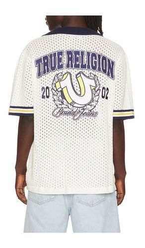 Horseshoe Crest Knit Shirt in White. - size L (also in M, XL/1X) - True Religion - Modalova