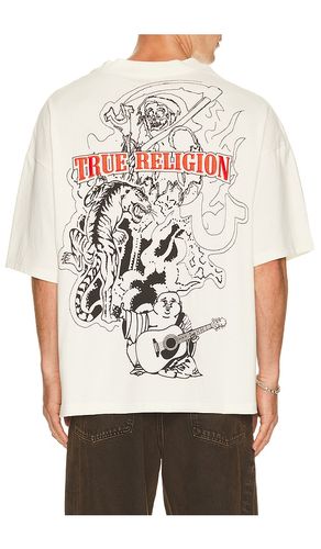 Short Sleeve Tiger Logo Oversized Tee in . Size L. Also in M, S, XL/1X - True Religion - Modalova