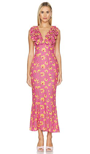 Circe Maxi Dress in Pink. - size L (also in M, S, XL, XS) - The Wolf Gang - Modalova