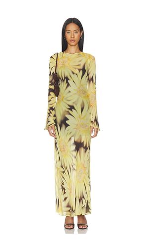 Lottie Maxi Dress in Yellow. - size S (also in M) - The Wolf Gang - Modalova