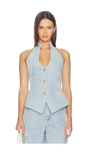 Amana Vest in Blue. - size L (also in M, S, XL, XS) - The Wolf Gang - Modalova