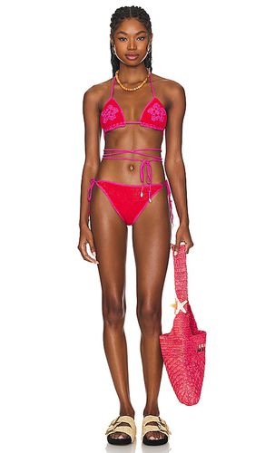 Paradis Bikini Set in Fuchsia. - size L (also in M, S, XL, XS) - The Wolf Gang - Modalova