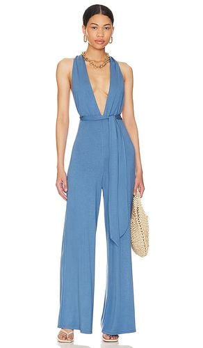 Peri Jumpsuit in Slate. - size L (also in XL) - Tularosa - Modalova