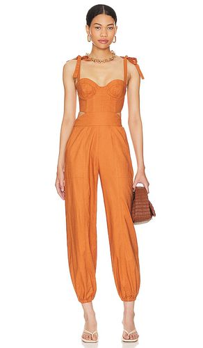 Kylo jumpsuit en color naranja talla M en - Orange. Talla M (también en S, XL, XS, XXS) - Tularosa - Modalova