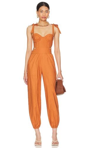 Kylo jumpsuit en color naranja talla S en - Orange. Talla S (también en XL, XS, XXS) - Tularosa - Modalova