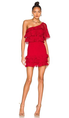 Ashley Lace Mini Dress in Red. - size M (also in S) - Tularosa - Modalova