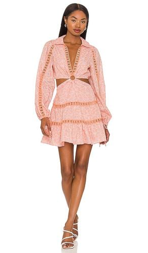 Celina Mini Dress in Peach. - size L (also in M, S, XL, XS, XXS) - Tularosa - Modalova