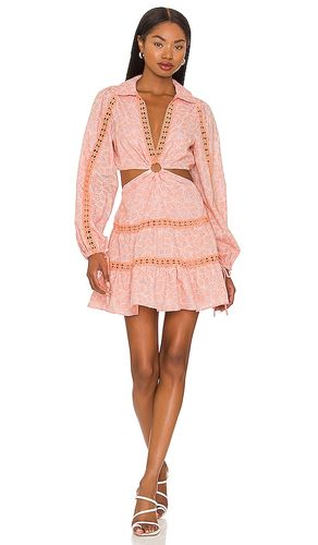 Celina Mini Dress in Peach. - size M (also in XL) - Tularosa - Modalova