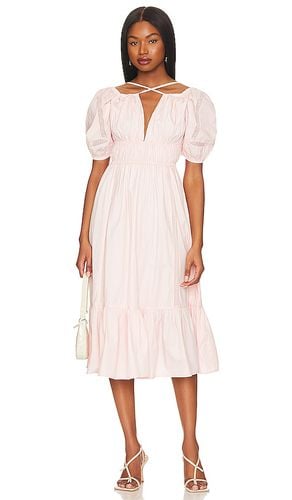 Janan Midi Dress in Blush. - size M (also in XS) - Tularosa - Modalova