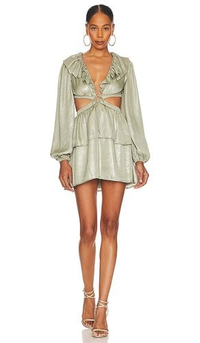 Evie Mini Dress in Sage. - size L (also in S) - Tularosa - Modalova