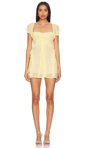 Taylor Mini Dress in Yellow. - size L (also in M, XL) - Tularosa - Modalova