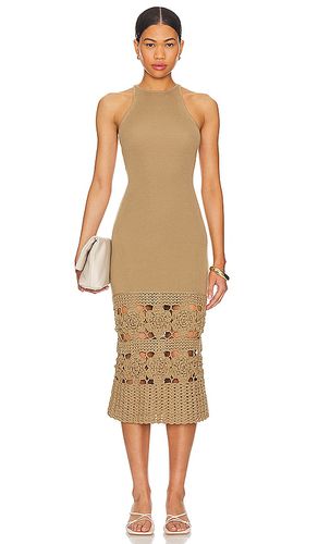 Finley Crochet Midi Dress in . - size L (also in S) - Tularosa - Modalova