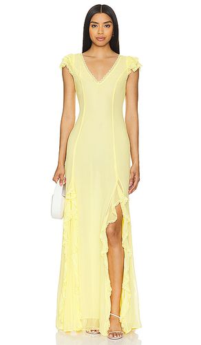 Taylor Gown in Lemon. - size M (also in L, S, XL, XS, XXS) - Tularosa - Modalova