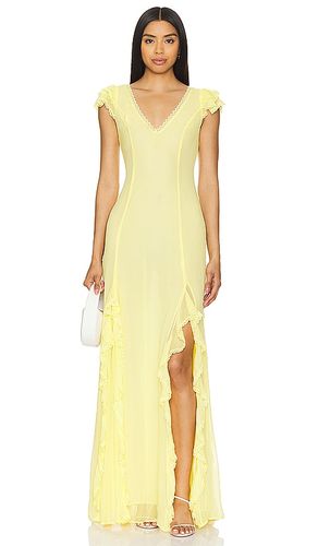 Taylor Gown in Lemon. - size M (also in XL, XS) - Tularosa - Modalova