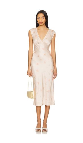 Tina Midi Dress in Blush. - size L (also in M, S, XL) - Tularosa - Modalova