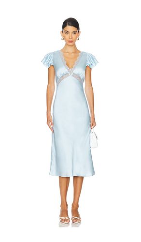 Kayla Midi Dress in Baby Blue. - size L (also in M, S, XL, XS, XXS) - Tularosa - Modalova