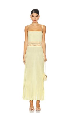 Yokine Midi Dress in Yellow. - size L (also in M, S, XL, XS) - Tularosa - Modalova