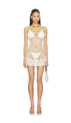 Elani Mini Dress in Beige. - size L (also in M, S, XS, XXS) - Tularosa - Modalova